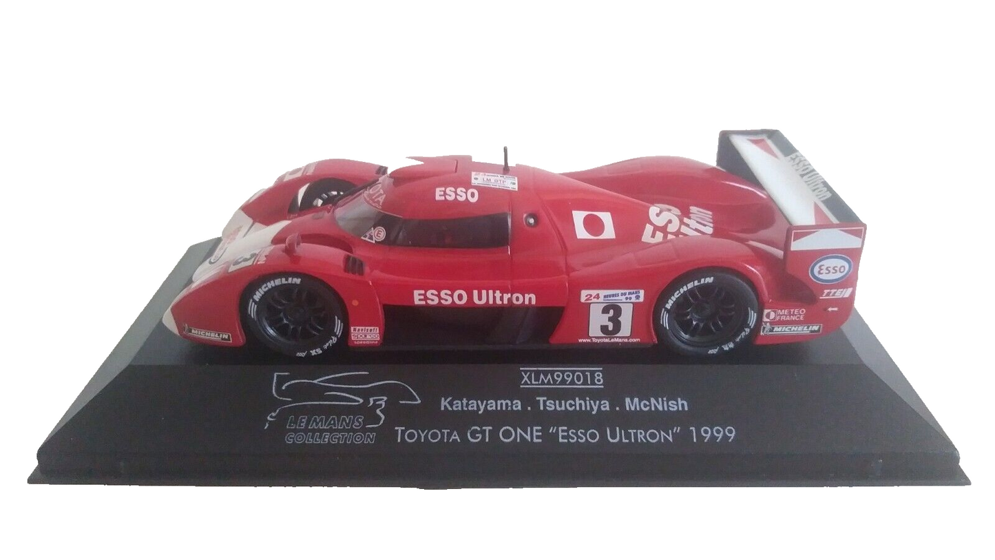 TOYOTA GT ON "ESSO ULTRON" LE MANS 1999 SCALA 1/43