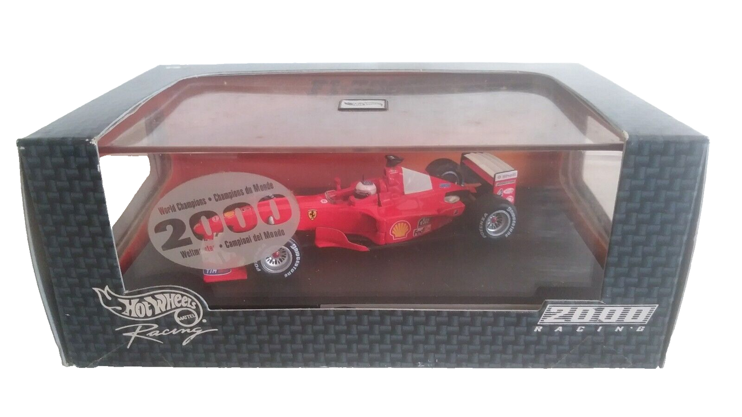 FERRARI F2001 RUBENS BARRICHELLO HOTWHEELS SCALA 1/43