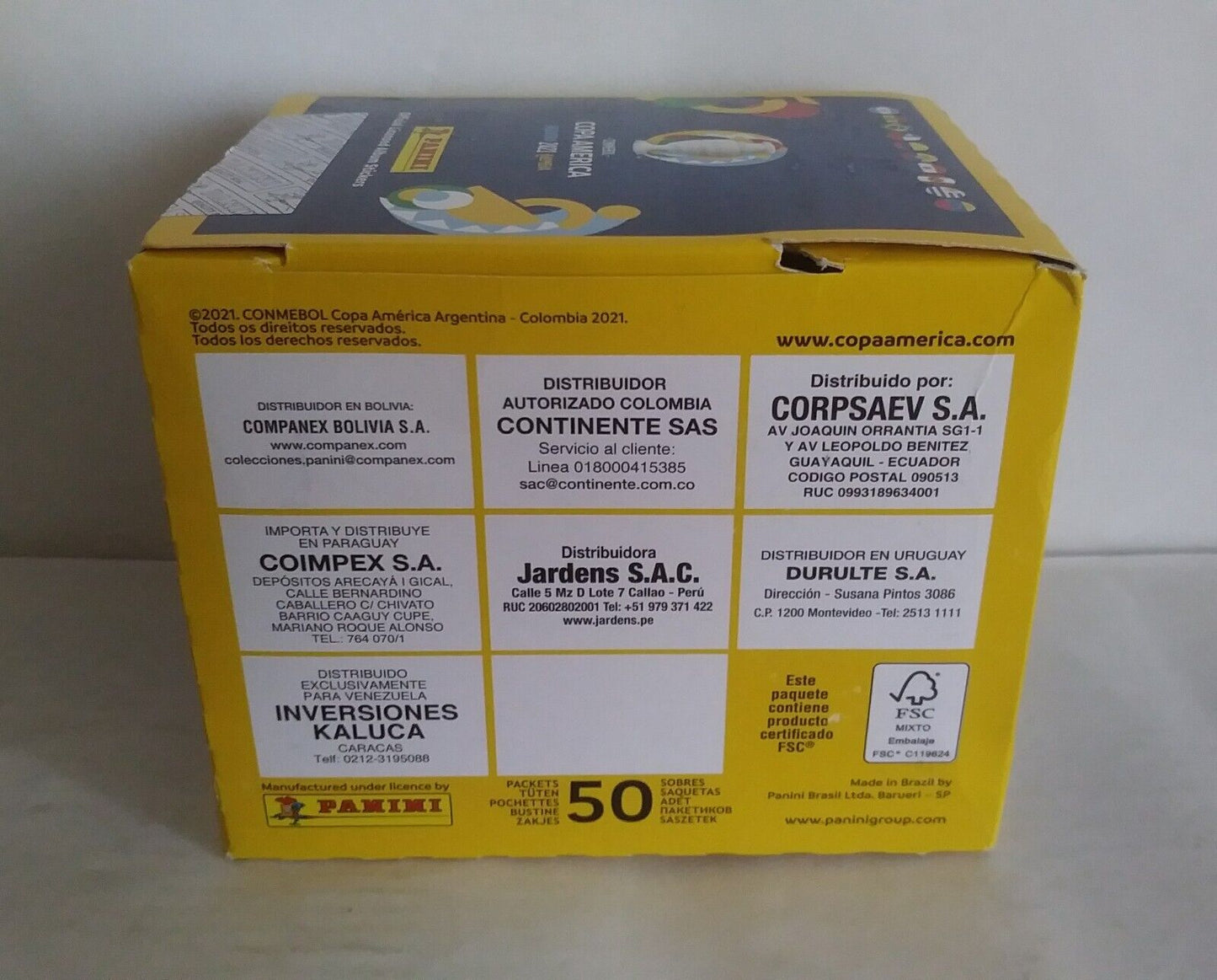 BOX SIGILLATO PANINI SCEGLI DAL MENU A TENDINA