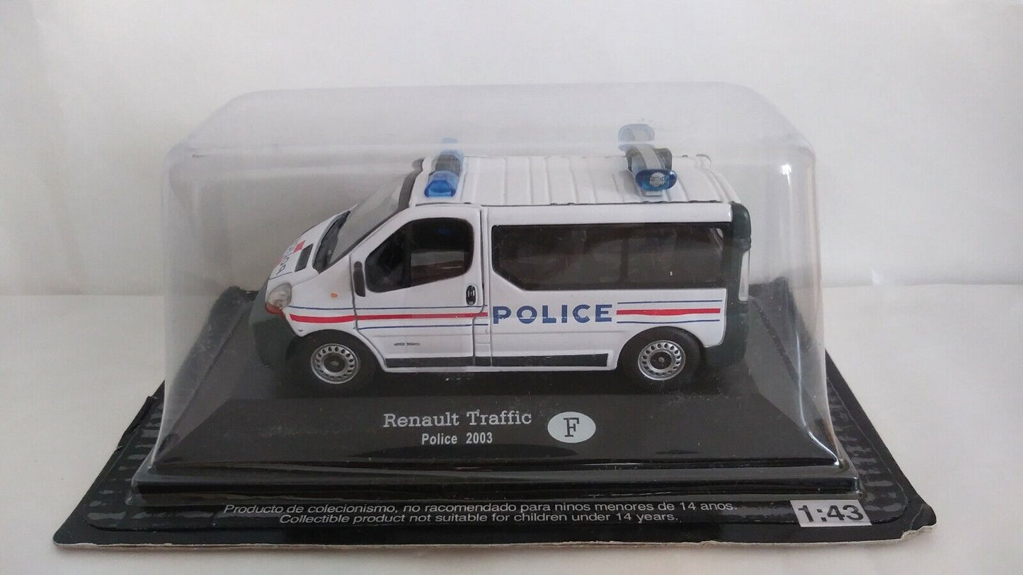 AUTO DELLA POLIZIA DA COLLEZIONE 1:43 SCEGLI DAL MENU A TENDINA