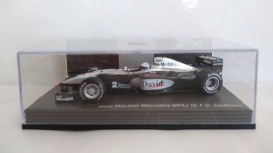 WEST MCLAREN MERCEDES MP4/15 COULTHARD MINICHAMPS SCALA 1/43