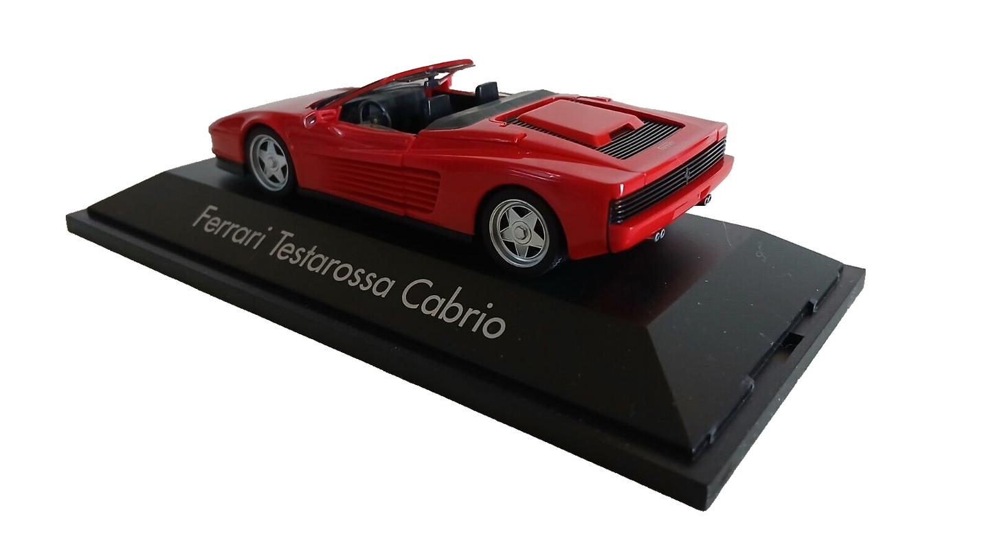 FERRARI TESTAROSSA CABRIO HERPA SCALA 1/43