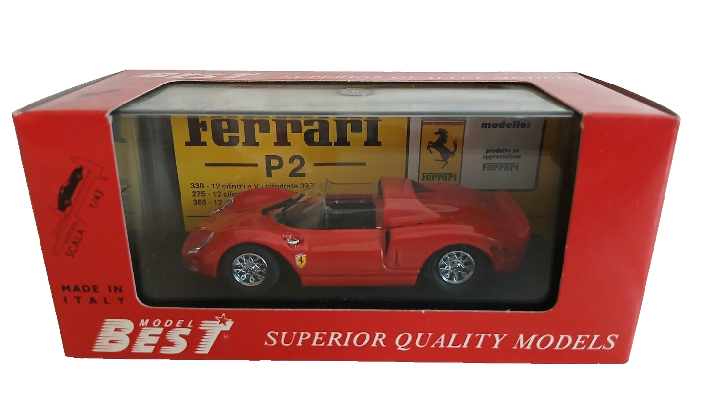 FERRARI P2 PROVA/TRIAL BEST MODEL SCALA 1/43