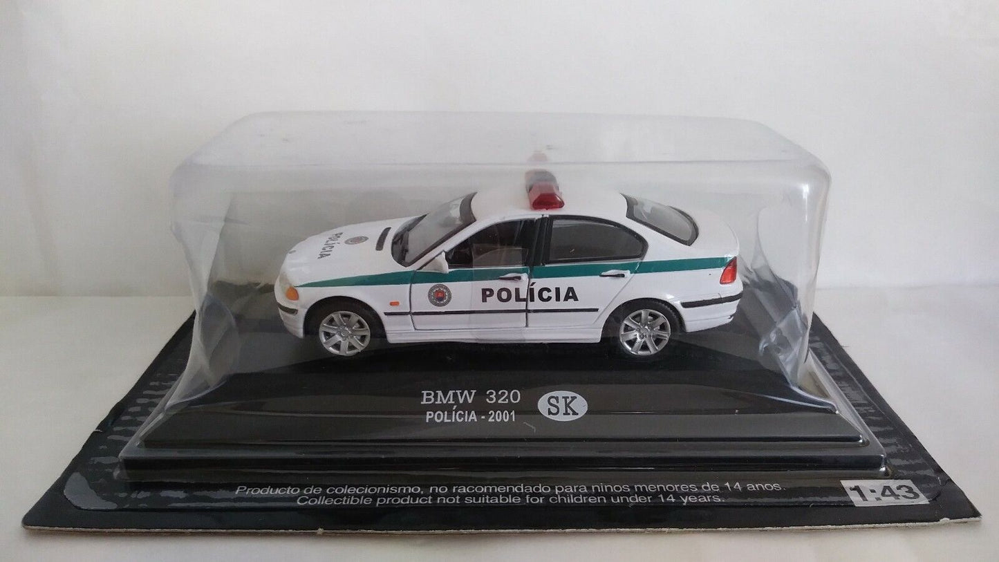 AUTO DELLA POLIZIA DA COLLEZIONE 1:43 SCEGLI DAL MENU A TENDINA