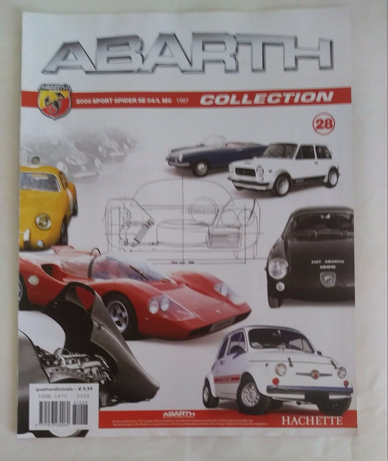 ABARTH COLLECTION FASCICOLI SCEGLI DAL MENU A TENDINA