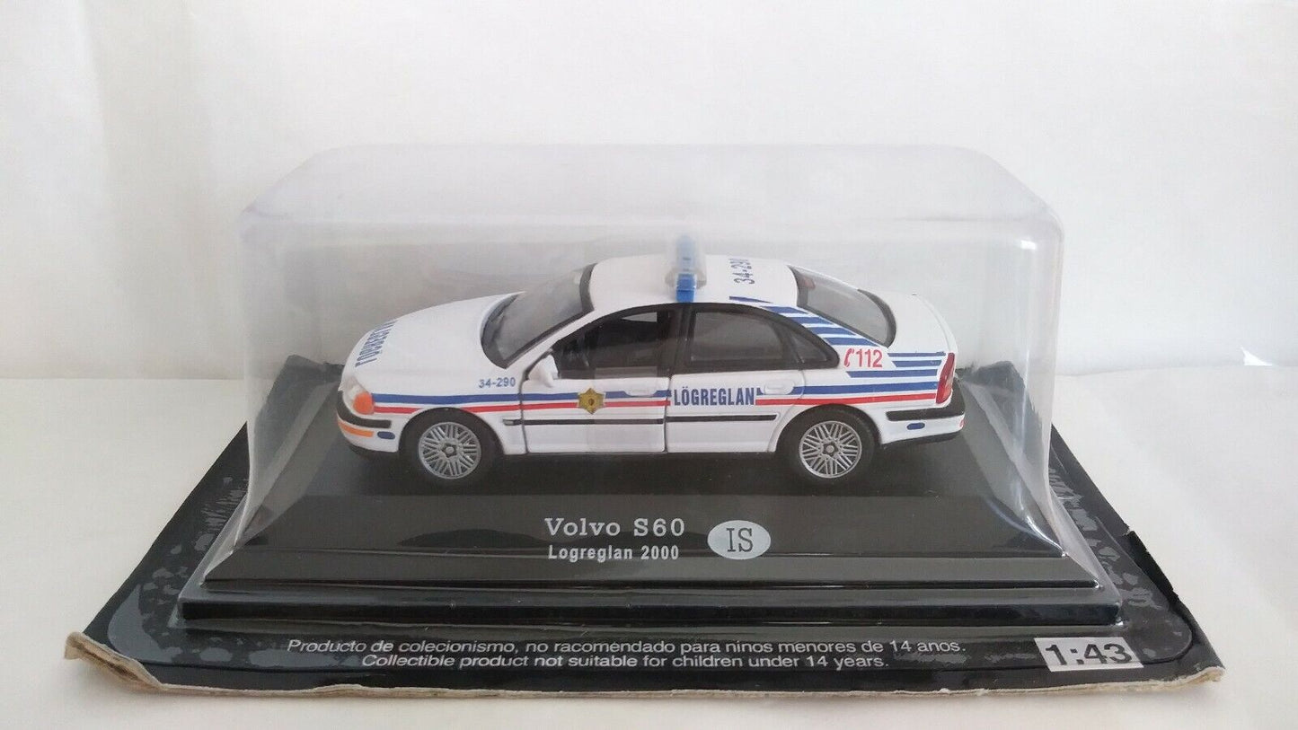 AUTO DELLA POLIZIA DA COLLEZIONE 1:43 SCEGLI DAL MENU A TENDINA