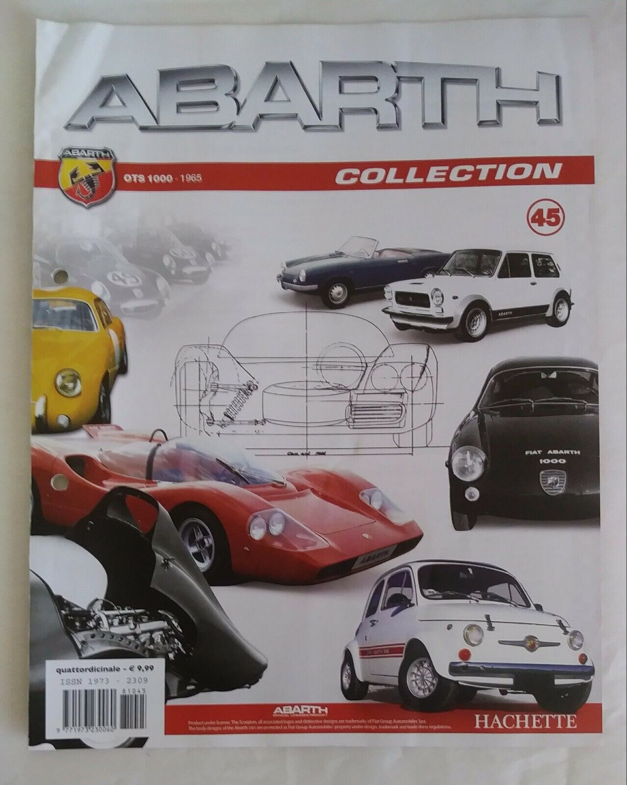 ABARTH COLLECTION FASCICOLI SCEGLI DAL MENU A TENDINA