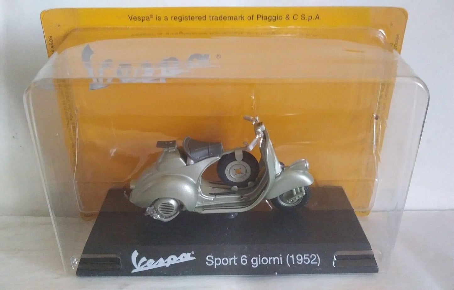 PASSIONE VESPA 1:18 SCEGLI DAL MENU A TENDINA