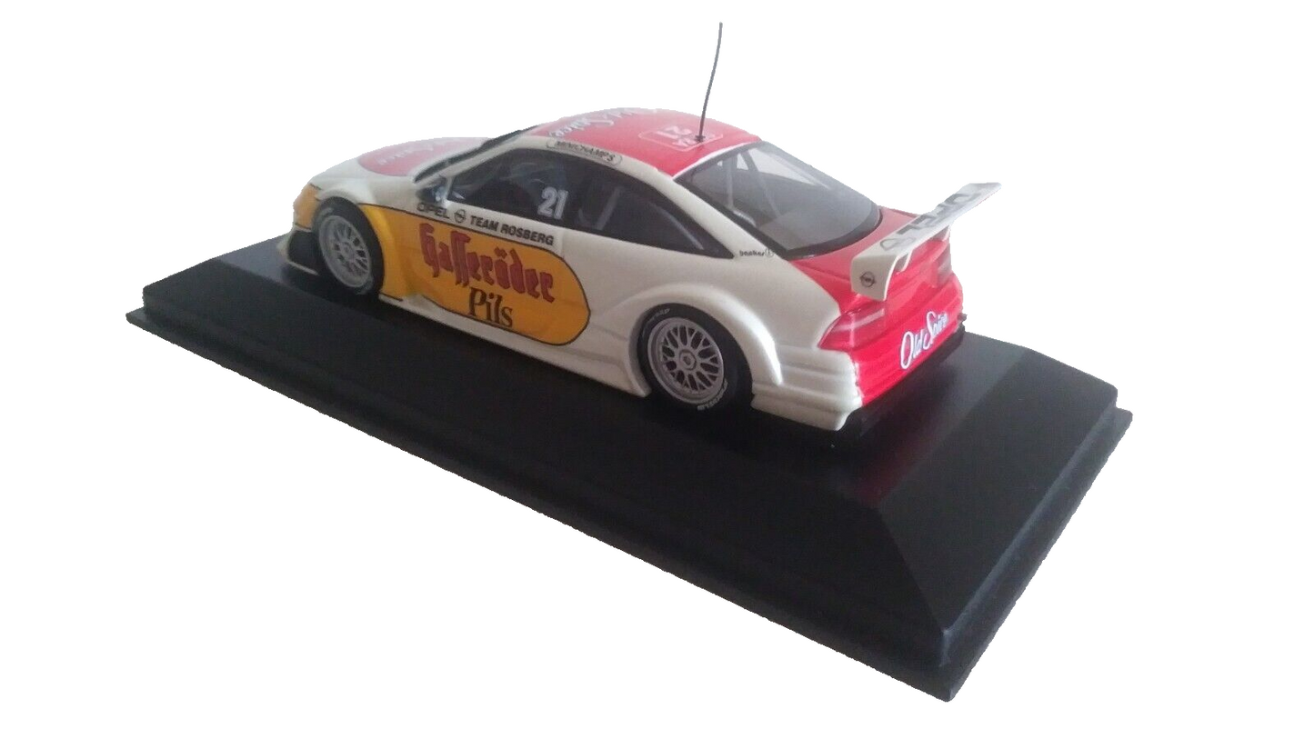 OPEL CALIBRA DTM V6 TEAM ROSBERG STUCK 1996 MINICHAMPS SCALA 1/43