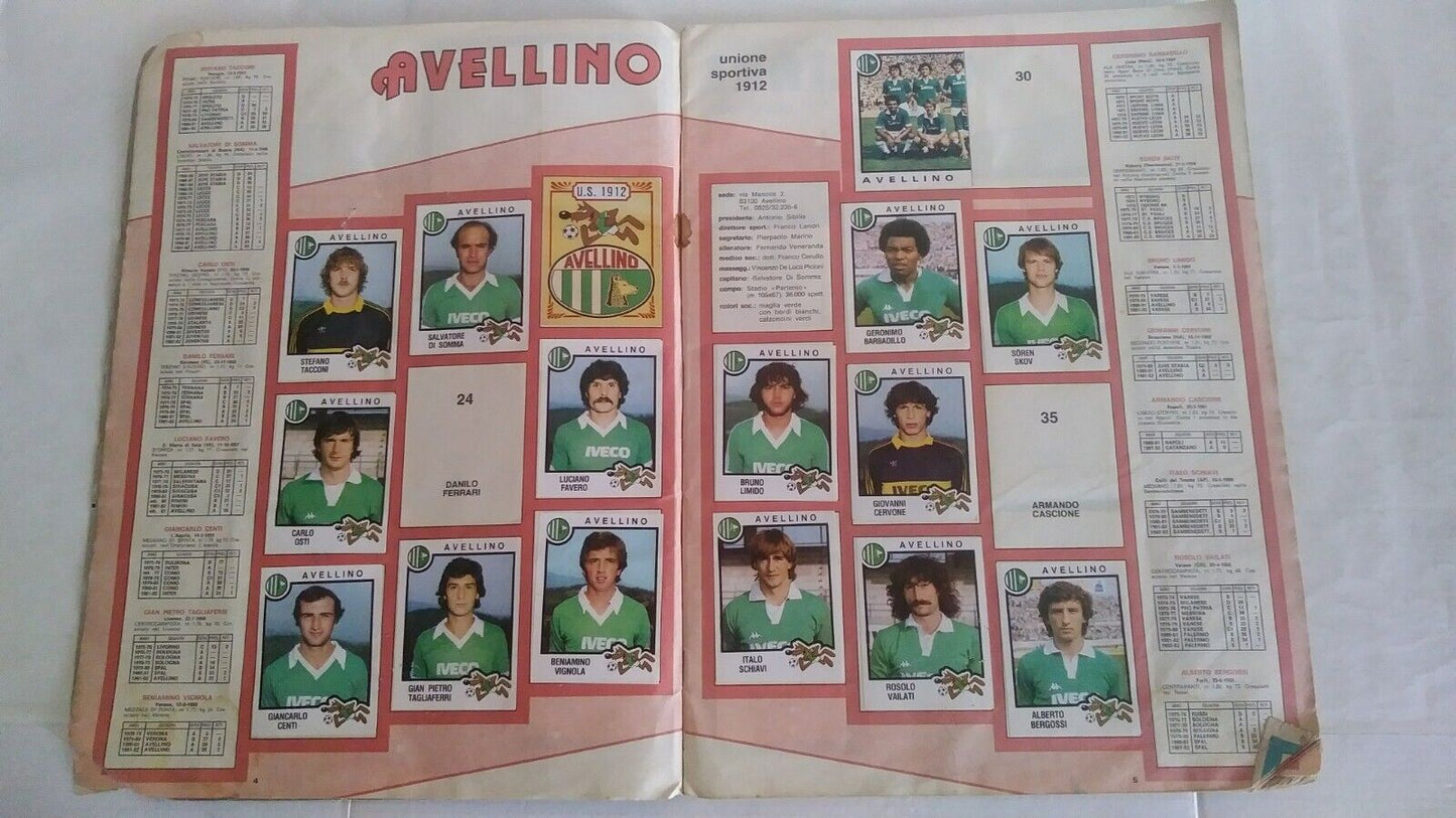 ALBUM CALCIATORI PANINI 1982-83 DA RECUPERO