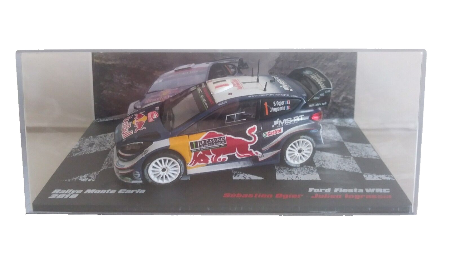 FORD FIESTA WRC RALLY MONTECARLO 2018 IXO SCALA 1/43