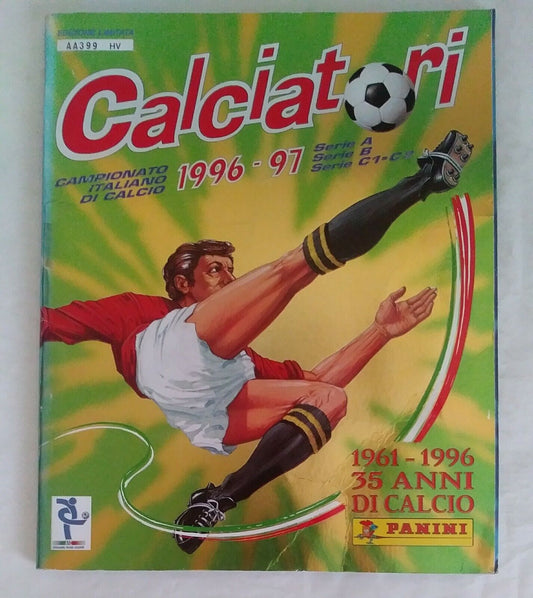 ALBUM CALCIATORI PANINI 1996-97 LIMITED EDITION