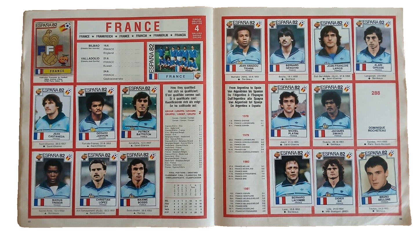 ALBUM CALCIATORI PANINI WORLD CUP ESPANA 82