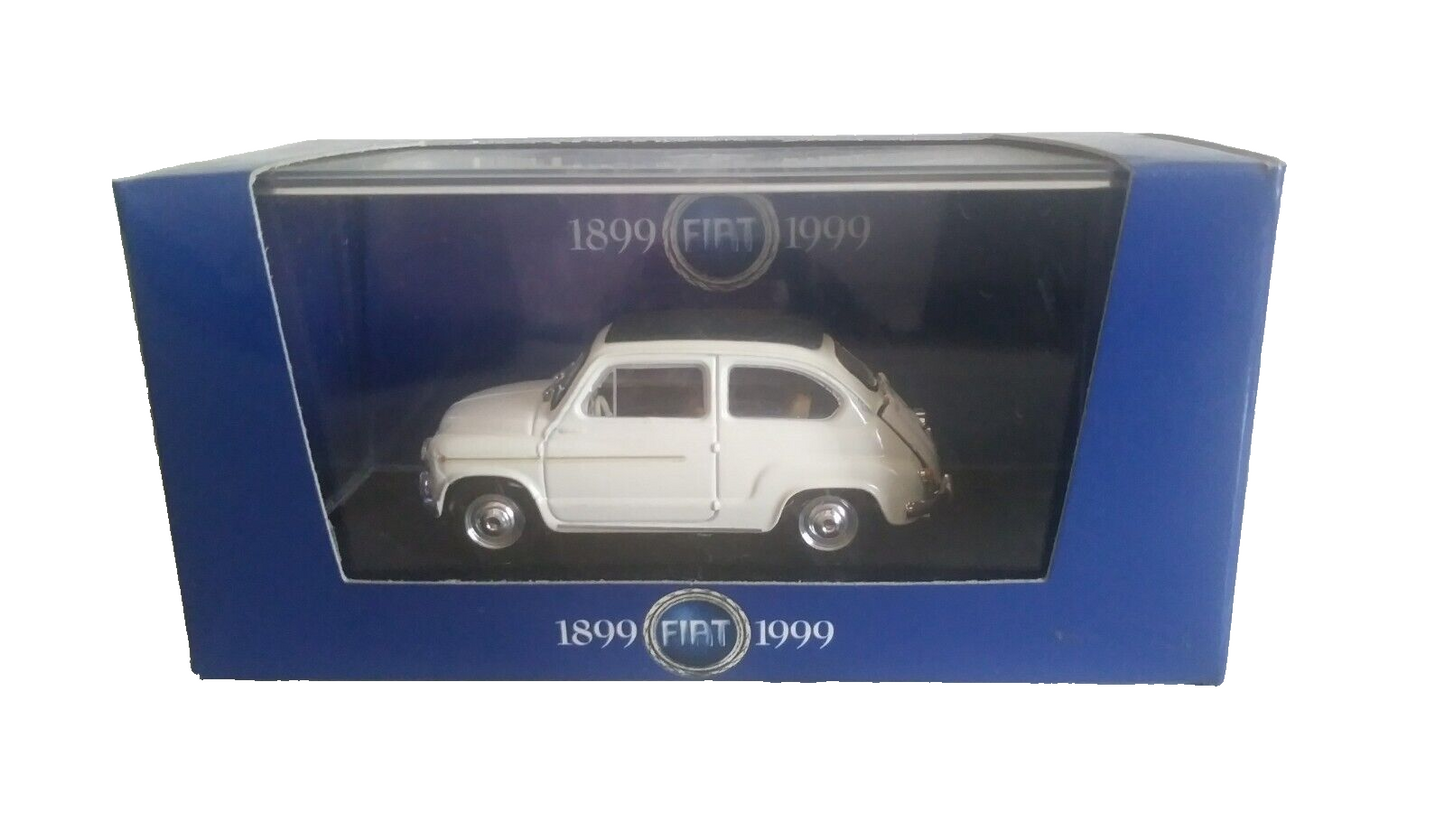 FIAT 600D TRASFORMABILE CHIUSA 1960 BRUMM 1/43