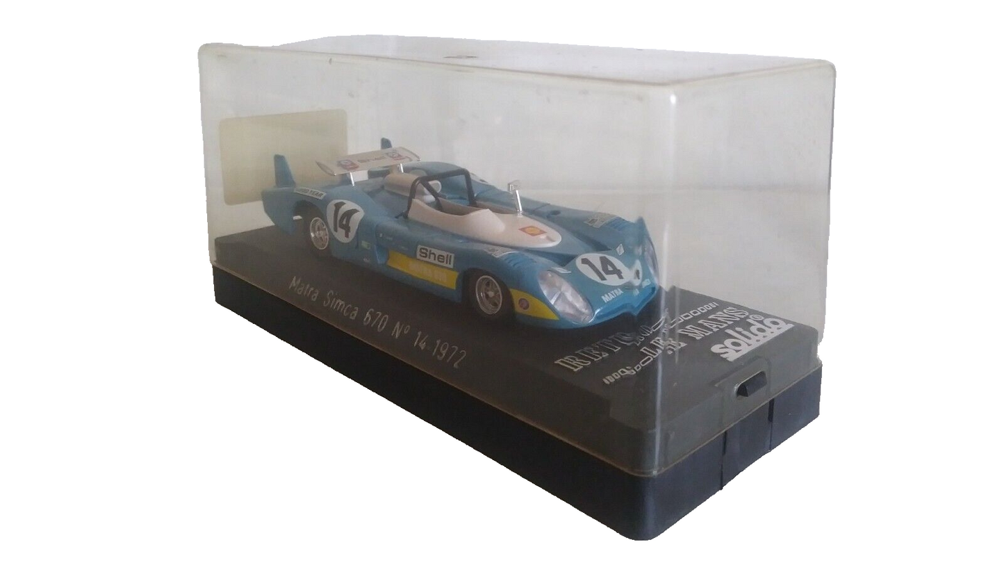 MATRA SIMCA 670 N. 14 1972 SOLIDO SCALA 1/43