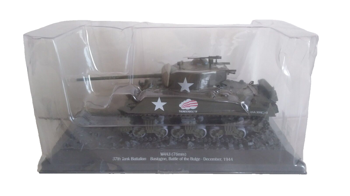 M4A3 (76MM) 37TH TANK BATTALION BASTOGNE  SCALA 1/43