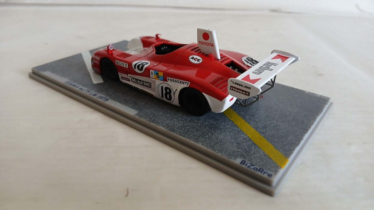 SIGMA TOYOTA MC75 LE MANS 1975 BIZARRE SCALA 1/43