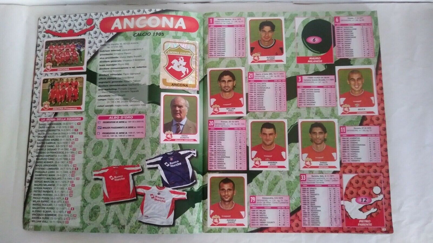 ALBUM CALCIATORI PANINI 2003-2004