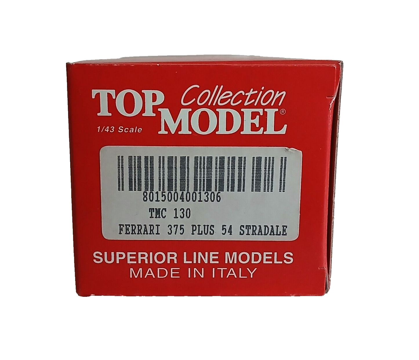 FERRARI 375 PLUS 54 STRADALE/STREET TOP MODEL SCALA 1/43