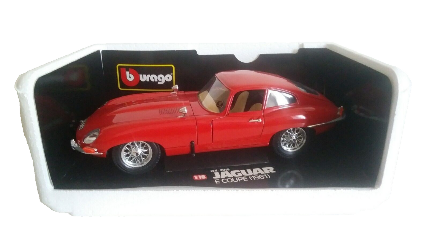 JAGUAR "E" COUPE' 1961 BURAGO SCALA 1/18