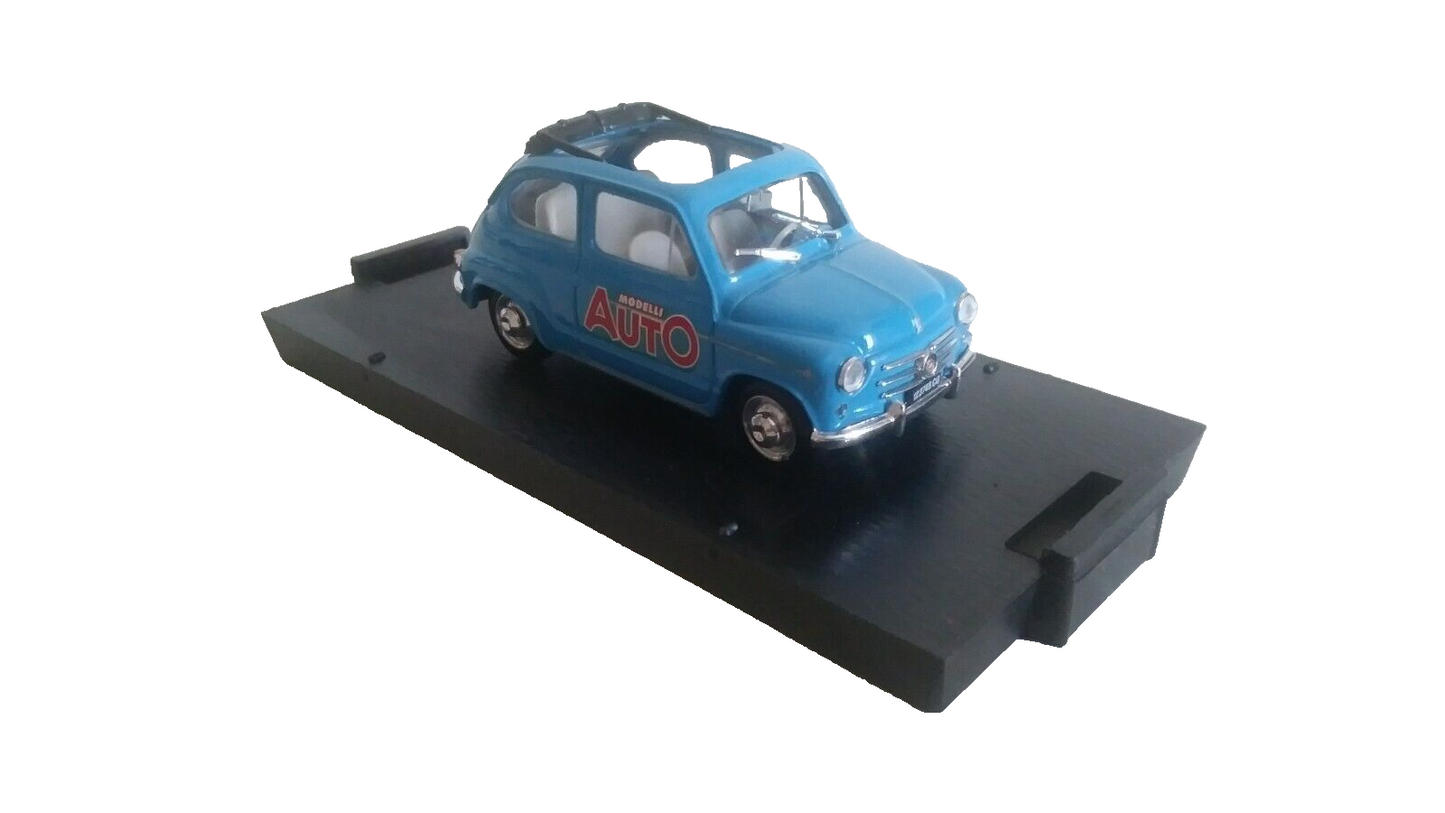 FIAT 600 TRASFORMABILE APERTA 1960 BRUMM 1/43