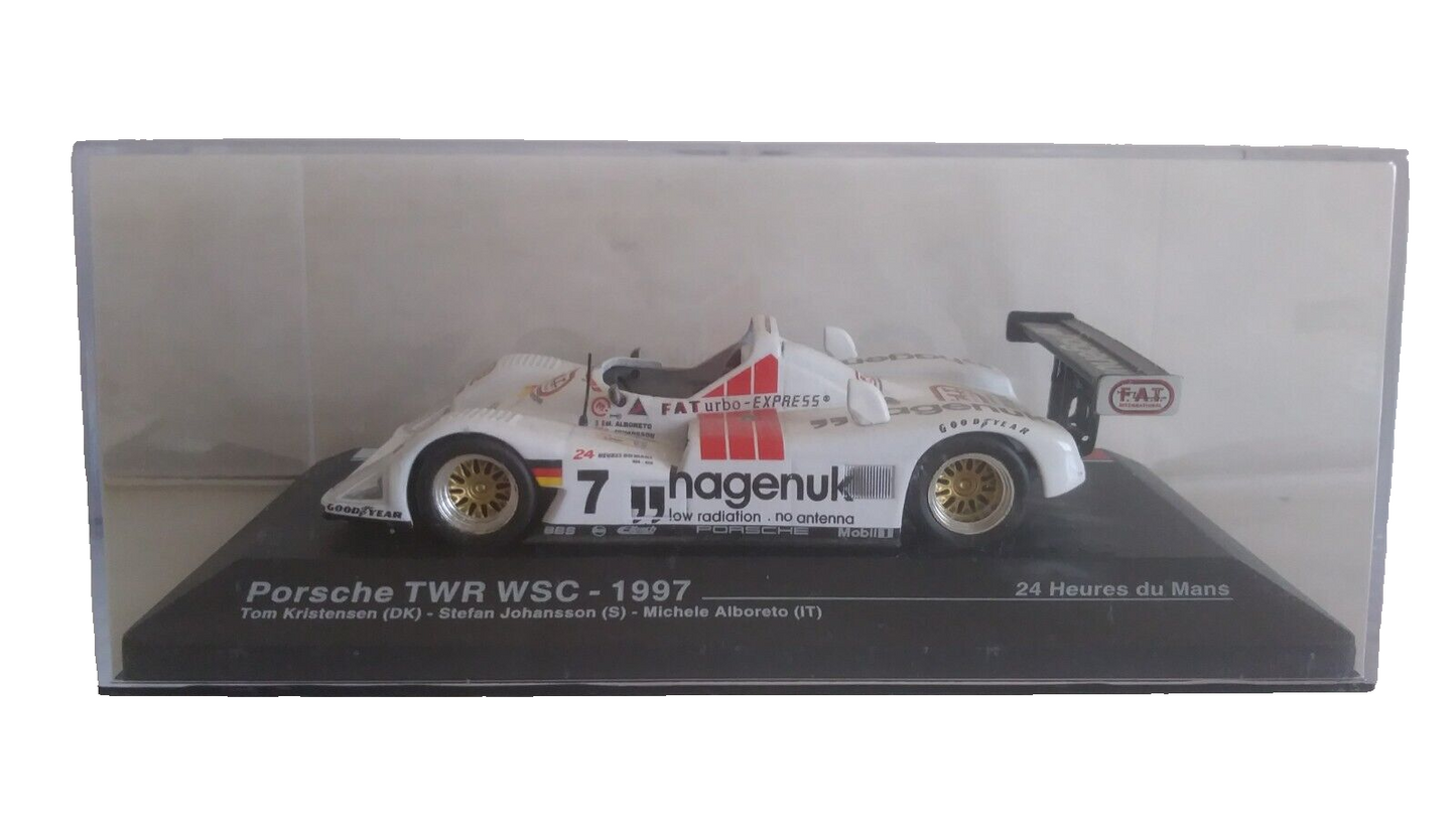 PORSCHE TWR WSC 24H DU MANS 1997 IXO SCALA 1/43