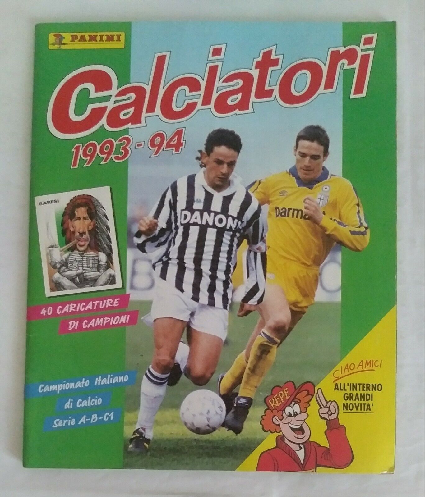 ALBUM CALCIATORI PANINI 1993-94