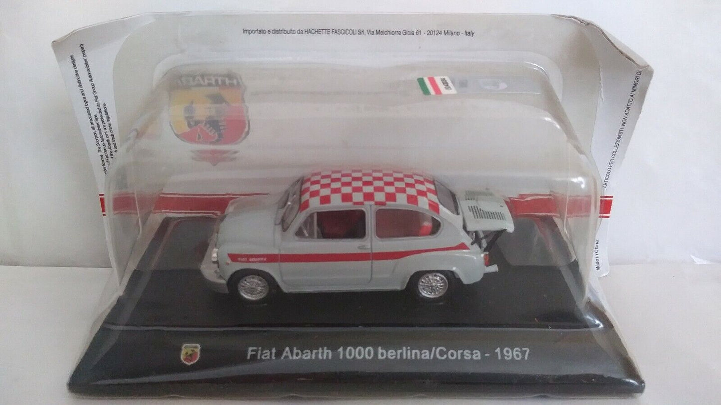 ABARTH COLLECTION 1:43 SCEGLI DAL MENU A TENDINA