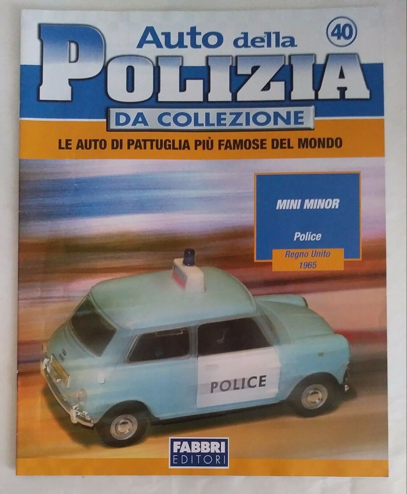 AUTO DELLA POLIZIA DA COLLEZIONE FASCICOLI SCEGLI DAL MENU A TENDINA