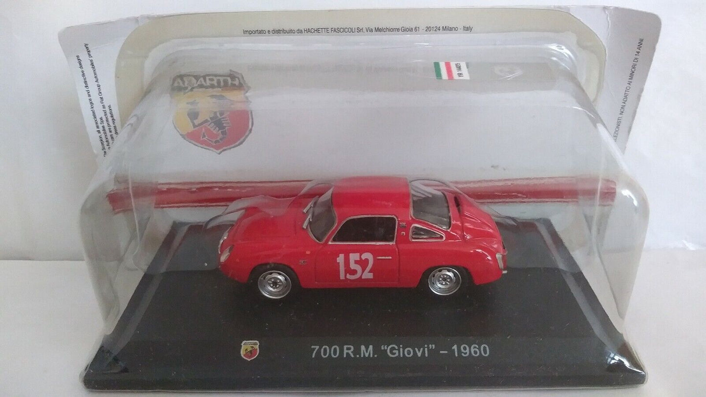 ABARTH COLLECTION 1:43 SCEGLI DAL MENU A TENDINA