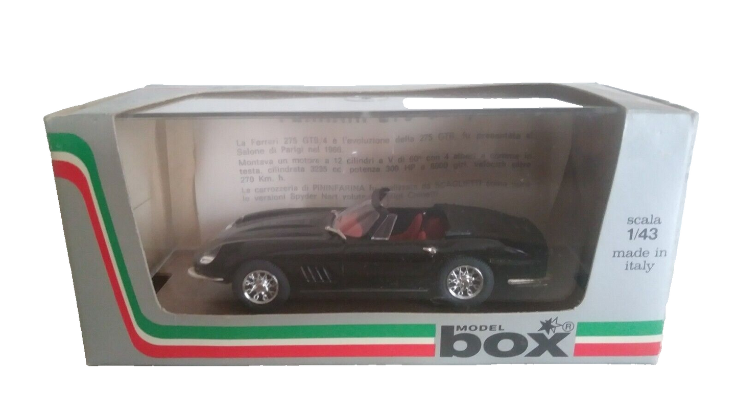 FERRARI 275 GTB SPYDER MODEL BOX SCALA 1/43