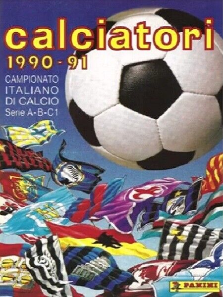 FIGURINE CALCIATORI PANINI 1990-1991 (N. 1-339) SCEGLI DAL MENU A TENDINA