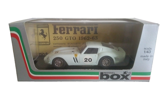 FERRARI 250 GTO 1962-63 MODEL BOX SCALA 1/43