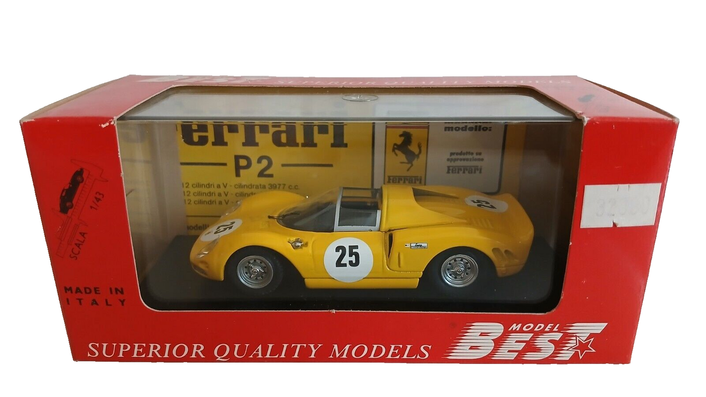 FERRARI 365 P2 DAYTONA 1966 BEST MODEL SCALA 1/43