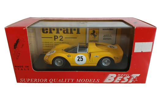 FERRARI 365 P2 DAYTONA 1966 BEST MODEL SCALA 1/43