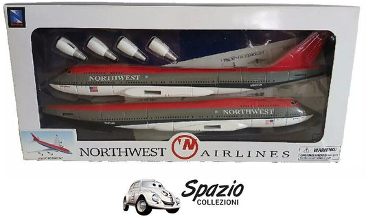 C BOEING 747 NORTHWEST AIRLINES NEW RAY SCALA 1/200