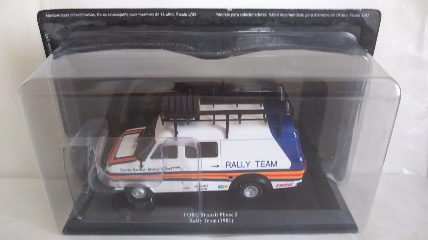 VEICOLI RALLY ASSISTENCE 1/43 SCEGLI DAL MENU A TENDINA