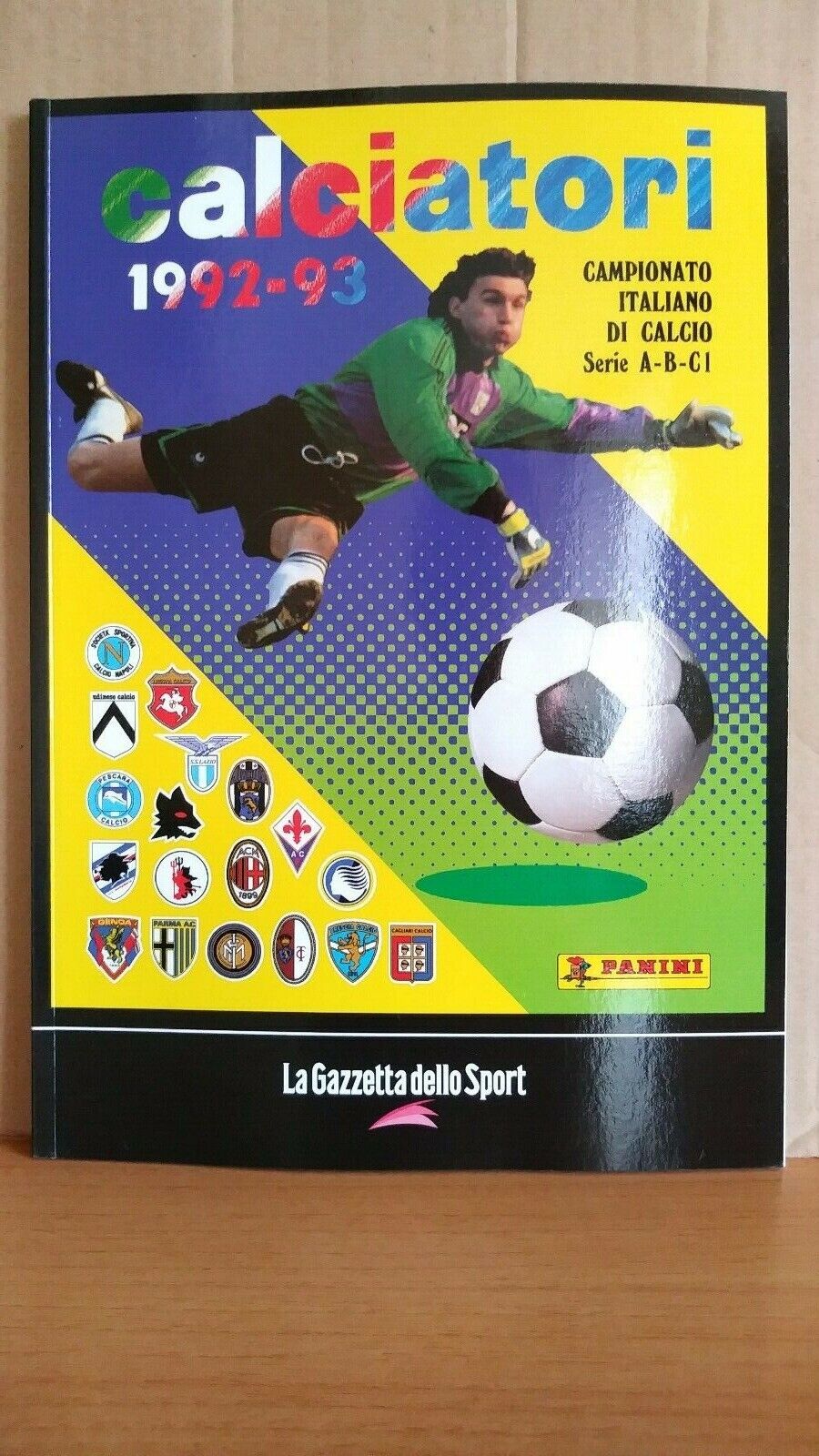 ALBUM CALCIATORI PANINI RISTAMPE LA GAZZETTA SCEGLI DAL MENU A TENDINA