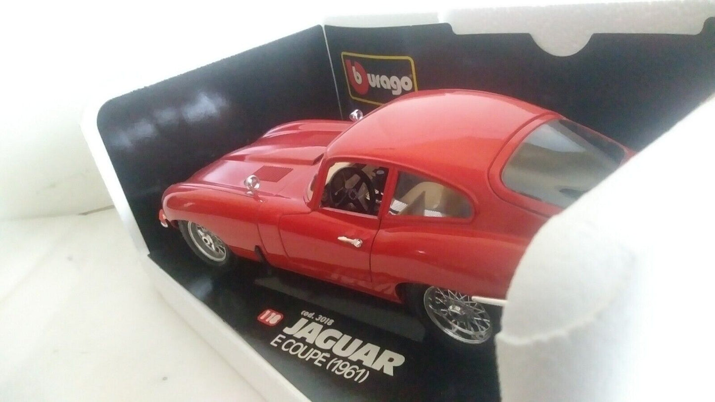 JAGUAR "E" COUPE' 1961 BURAGO SCALA 1/18