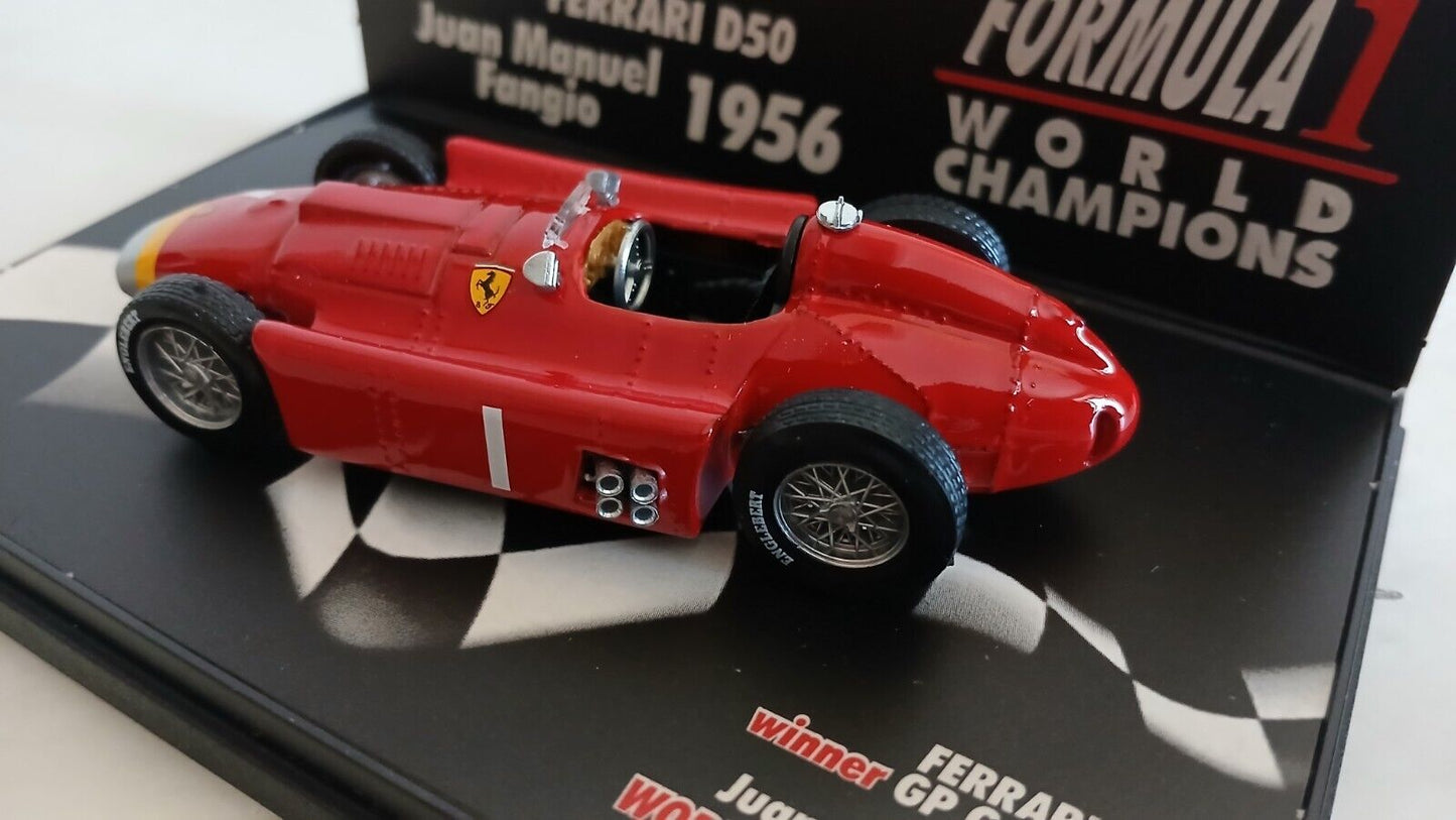 FERRARI D50 WOLRD CHAMPION 1956 BRUMM 1/43