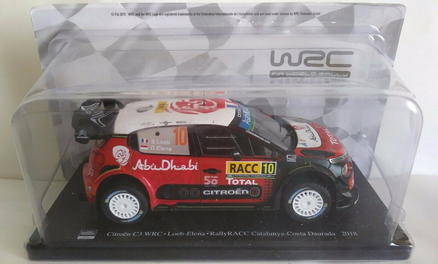 WRC FIA WORLD RALLY CHAMPIONSHIP 1:24 SCEGLI DAL MENU A TENDINA