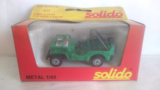 JEEP RALLYE SOLIDO SCALA 1/43