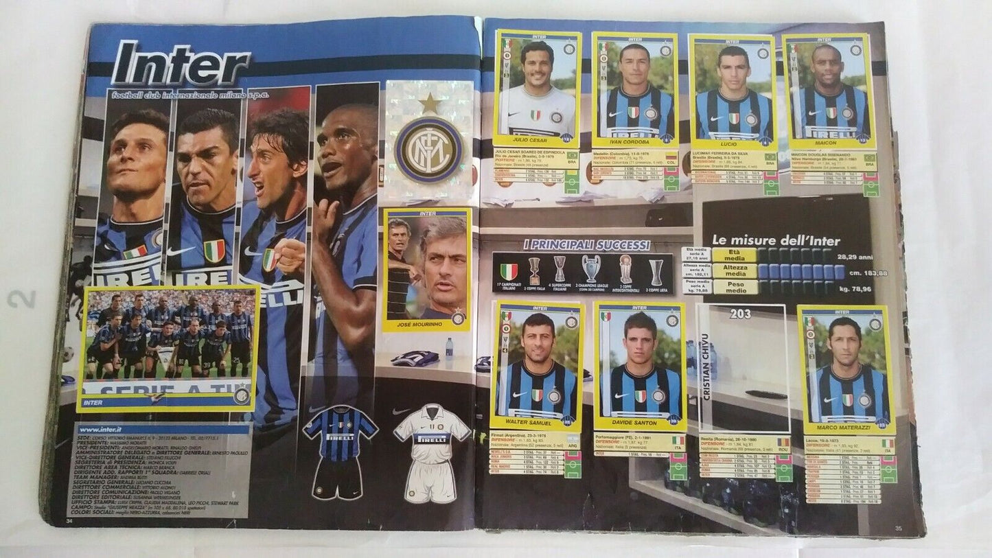 ALBUM CALCIATORI PANINI 2009-10 DA RECUPERO