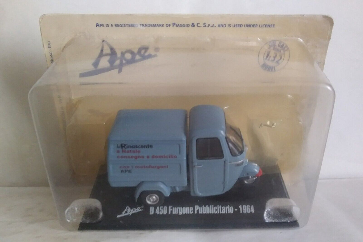 APE COLLECTION 1:32 SCEGLI DAL MENU A TENDINA