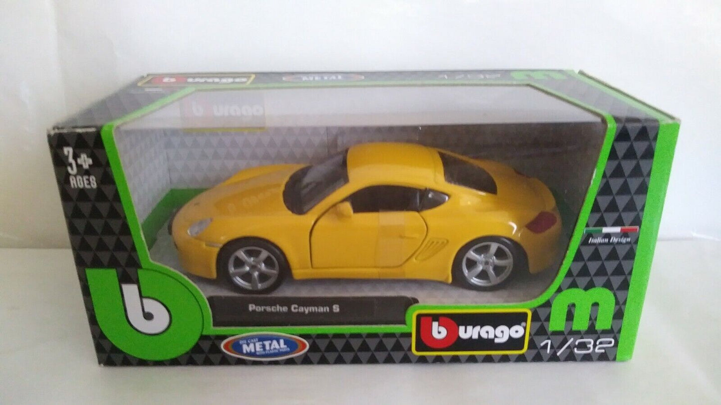 PORSCHE CAYMAN S BURAGO SCALA 1/32