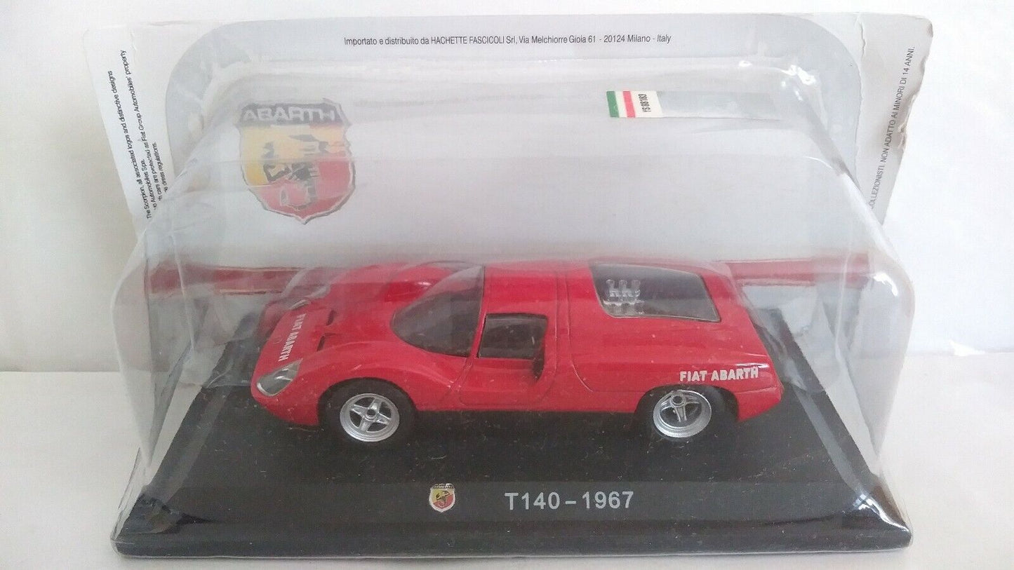 ABARTH COLLECTION 1:43 SCEGLI DAL MENU A TENDINA