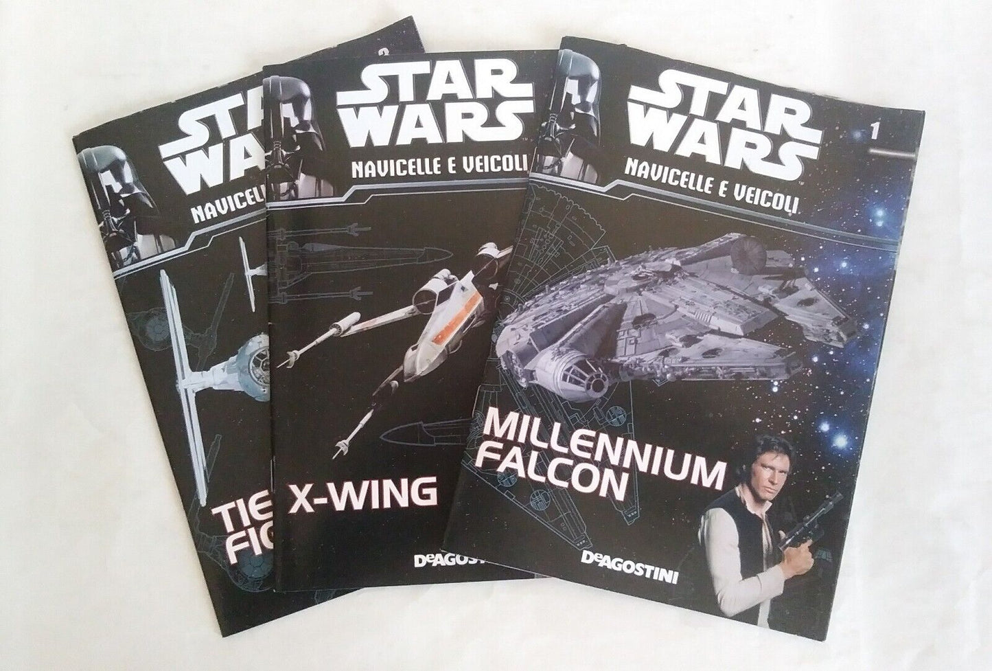 STARWARS NAVICELLE E VEICOLI FASCICOLI SCEGLI DAL MENU A TENDINA