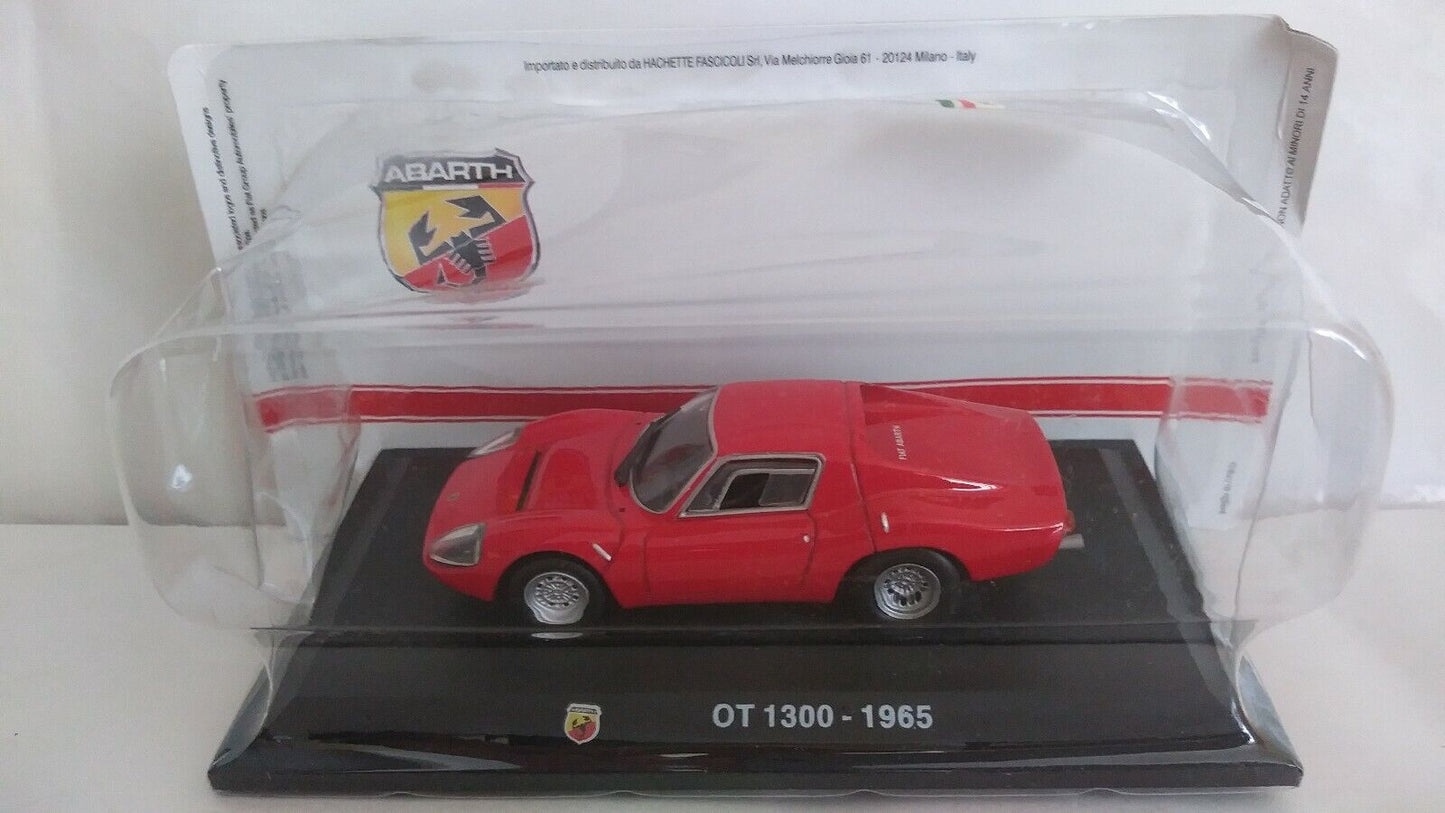 ABARTH COLLECTION 1:43 SCEGLI DAL MENU A TENDINA