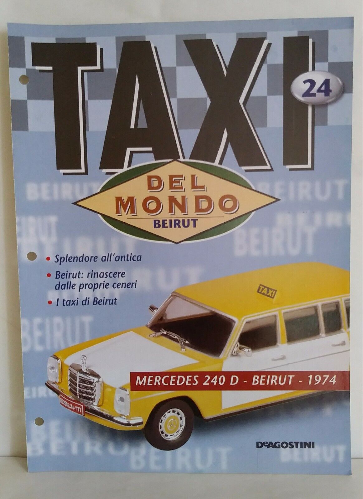 TAXI DEL MONDO FASCICOLI SCEGLI DAL MENU A TENDINA