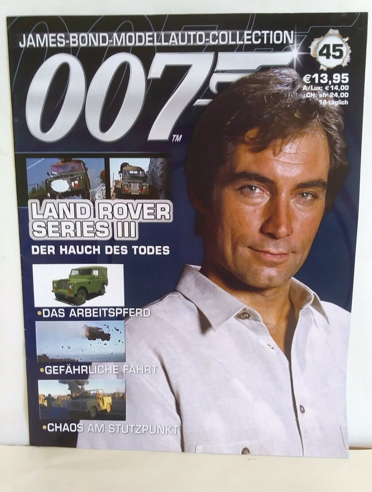 JAMES BOND COLLECTION FASCICOLI SCEGLI DAL MENU A TENDINA